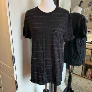 🔴 Decree Large Black Tee